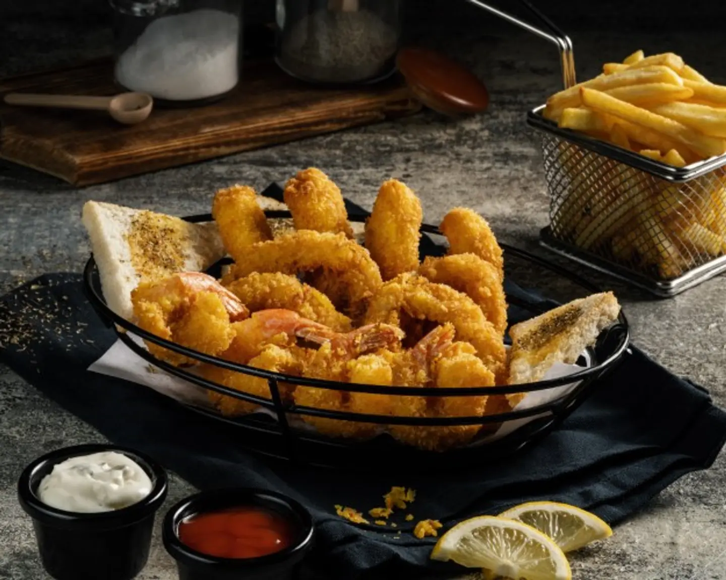 سلة ثمار البحر