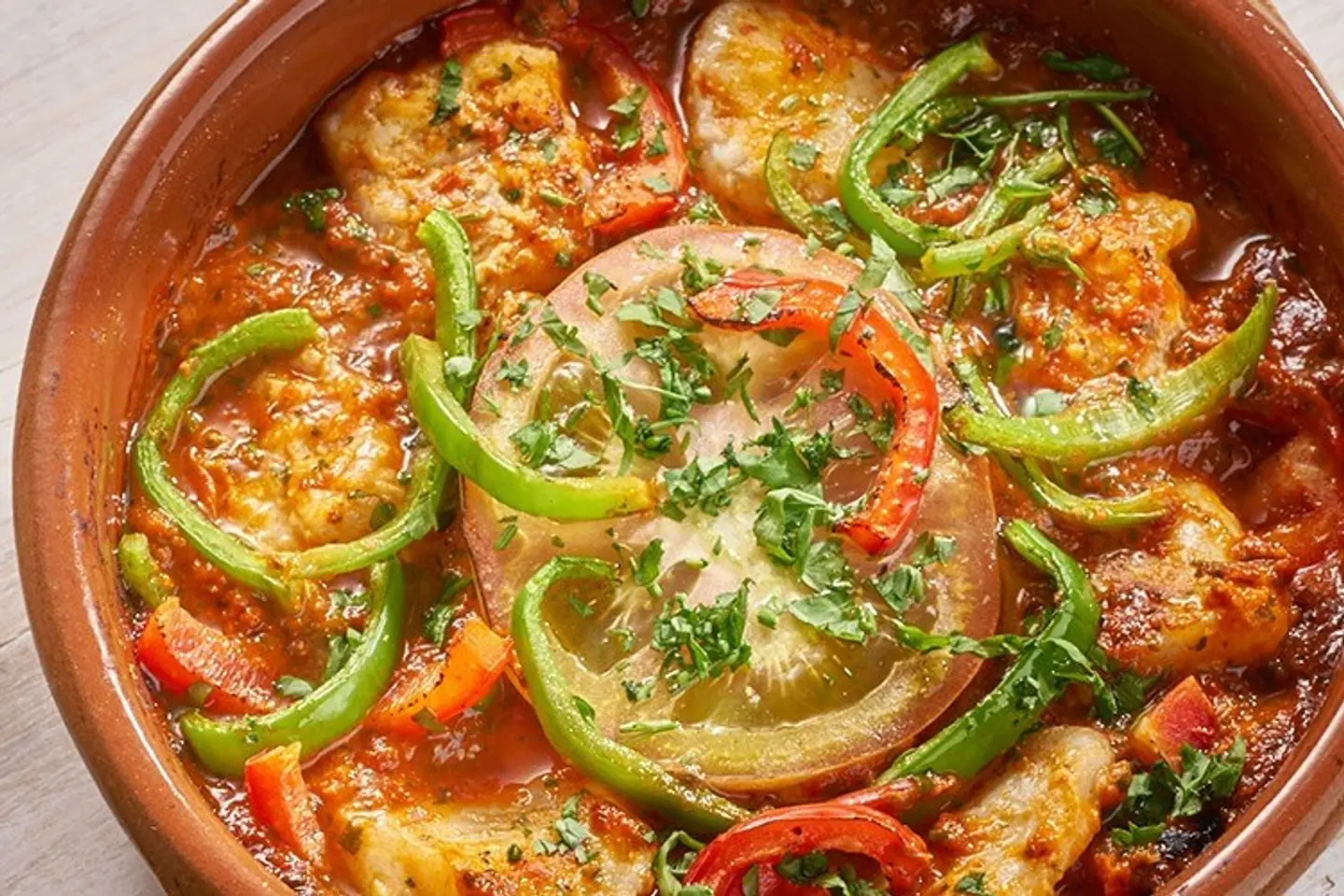 طاجن سمك مغربي