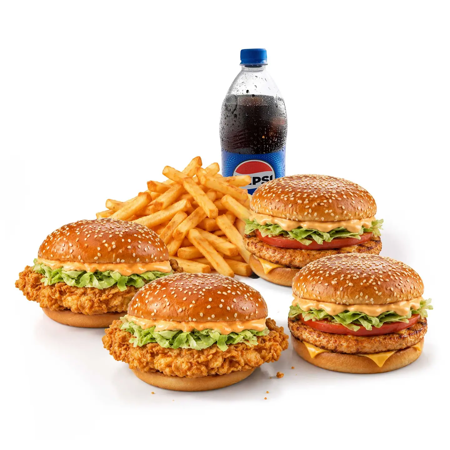 Crunch Dynamite & Bbq Burger Combo