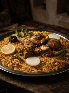 كبسة لحم طازج