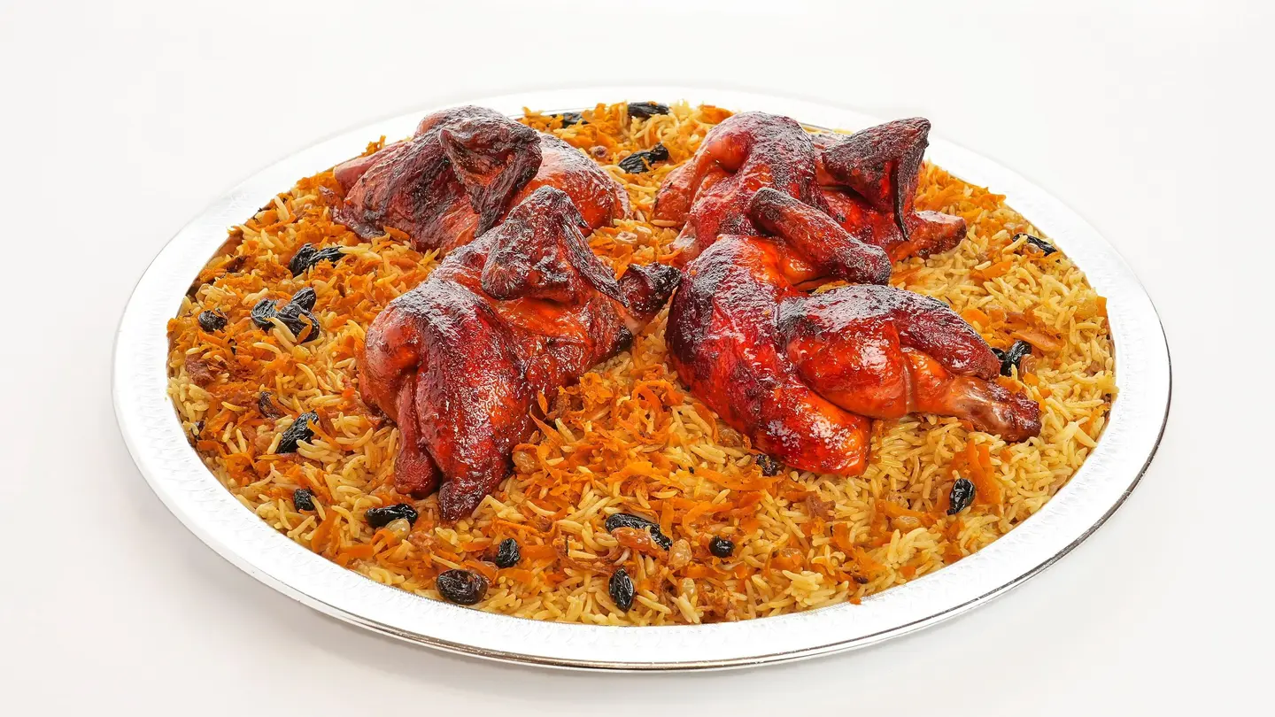 A Feast Bukhari Two Chickens