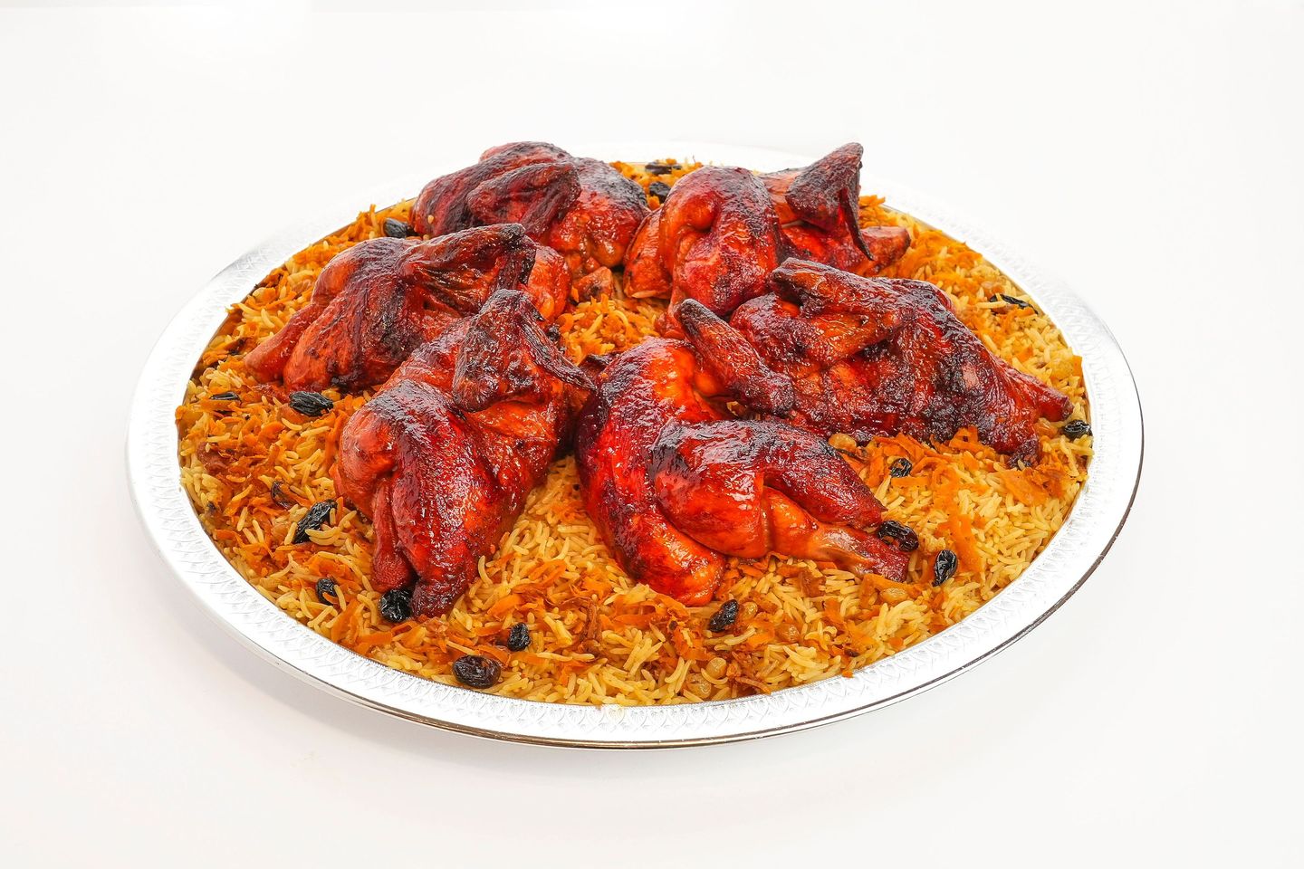 وليمة بخاري ثلاث حبات دجاج