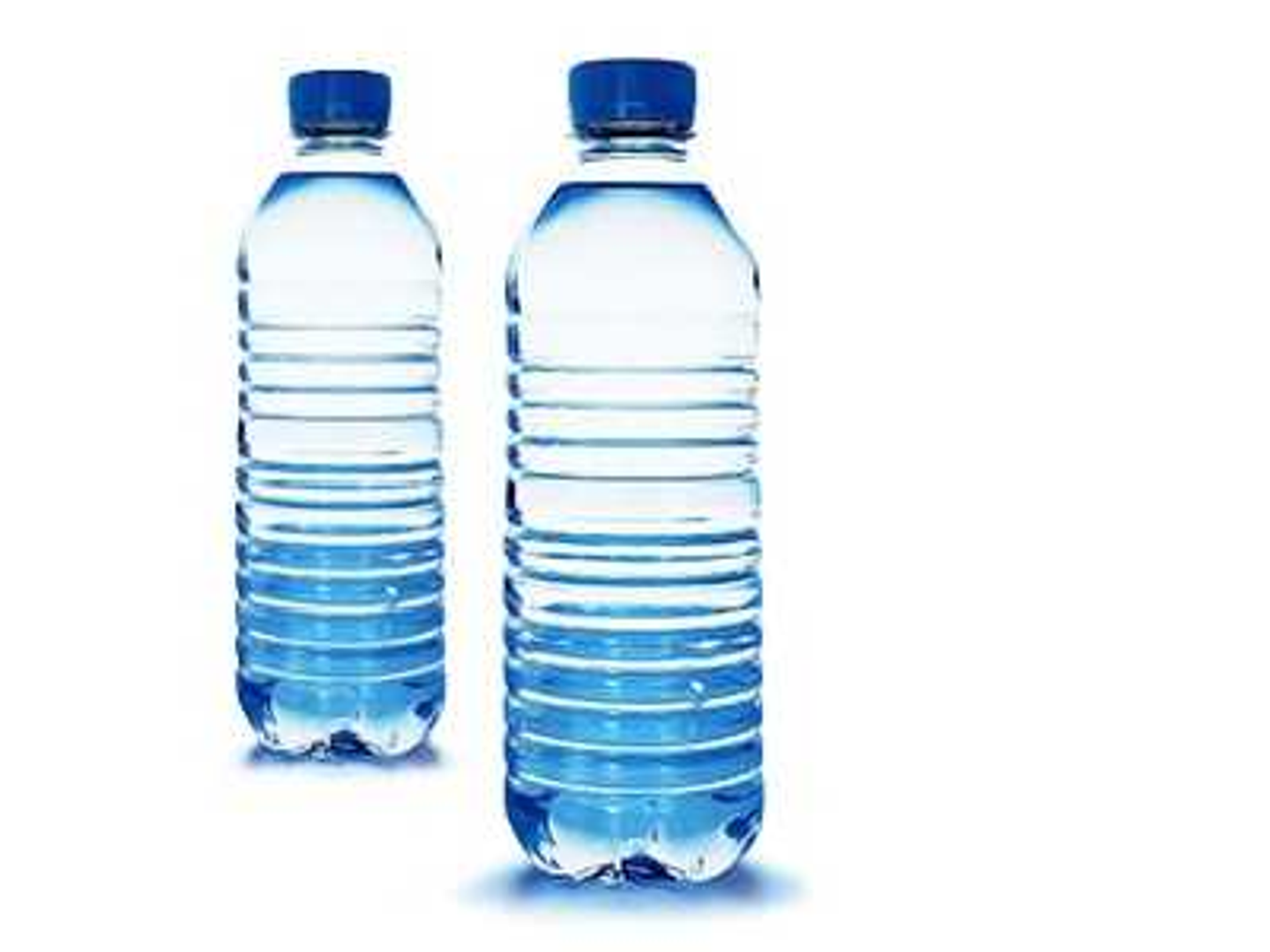 Two Small Water Bottles
