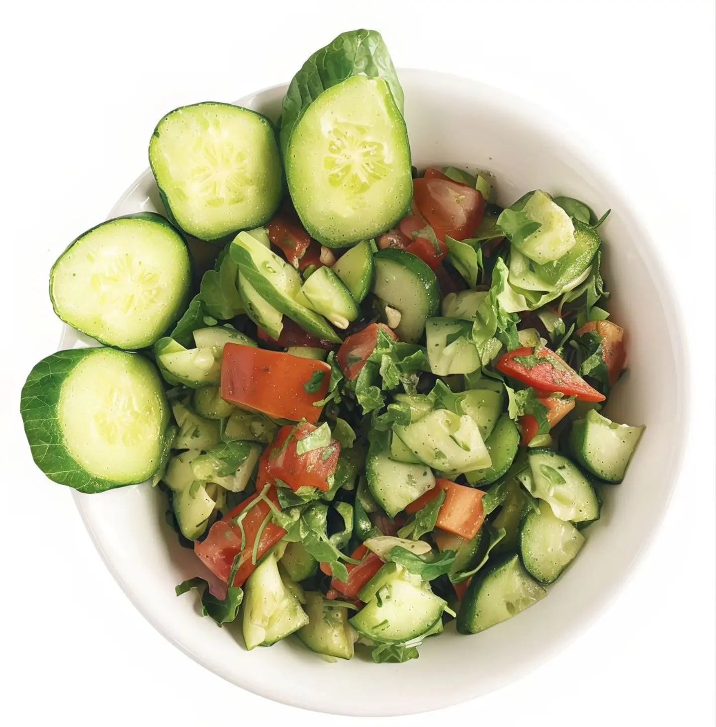 سلطة خضراء