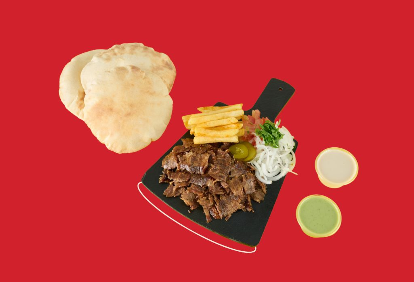 Beef Shawarma Platter