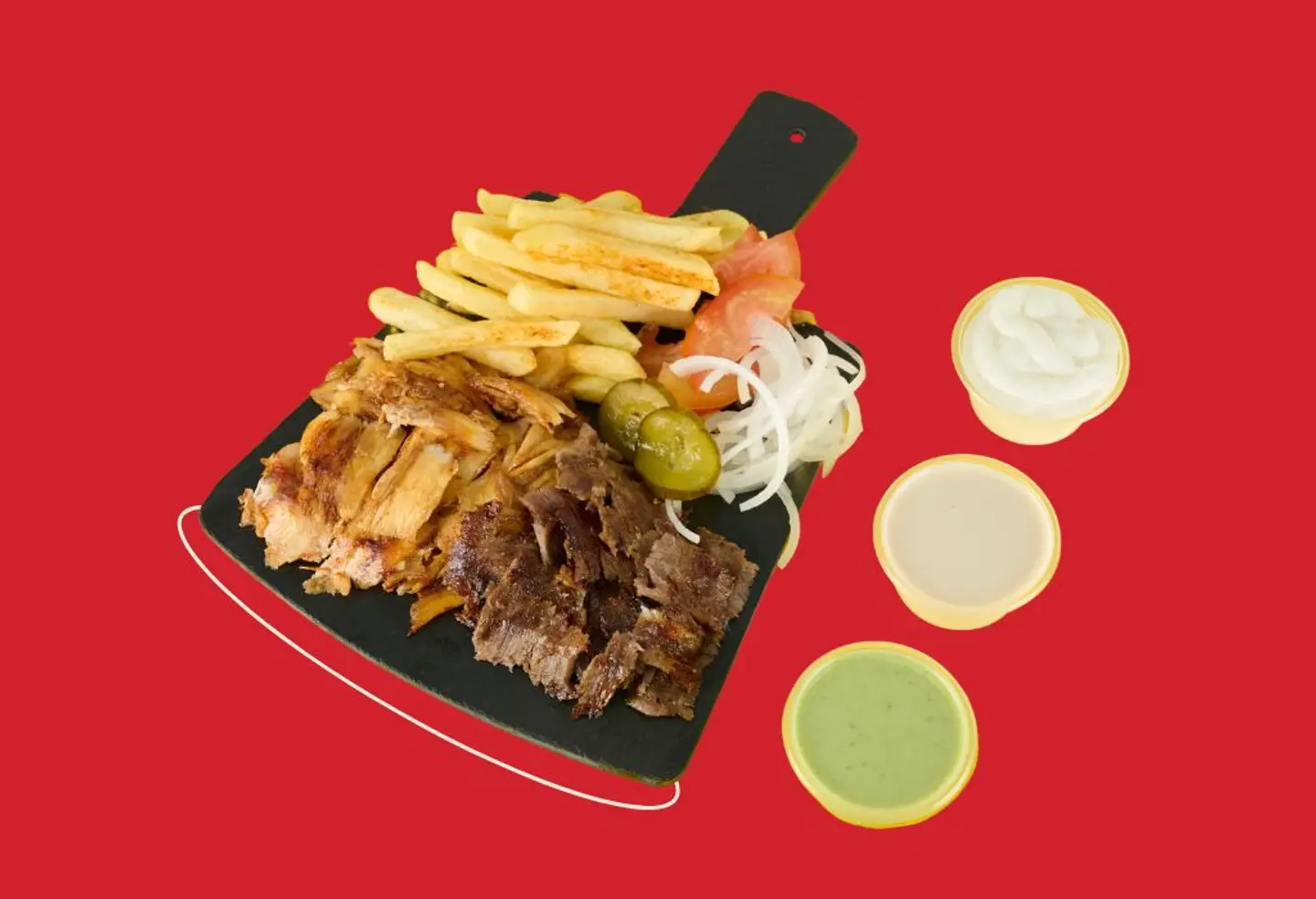 Mixed Shawarma Platter
