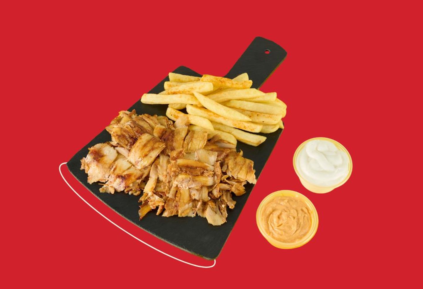صحن شاورما دجاج