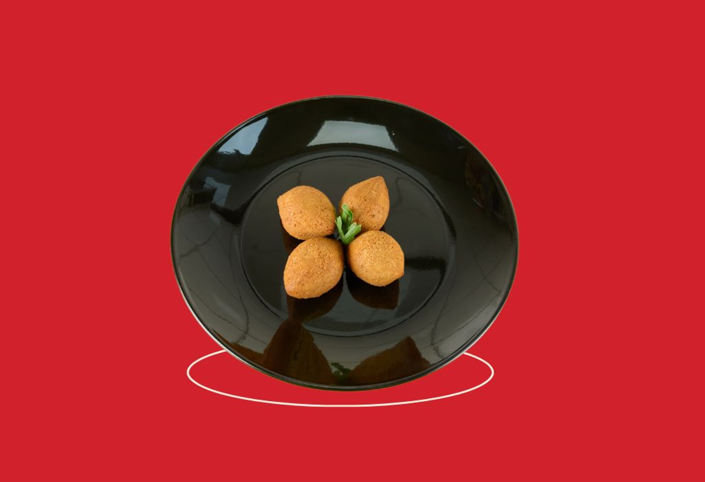 Chicken Kubbeh Platter 4 Pcs