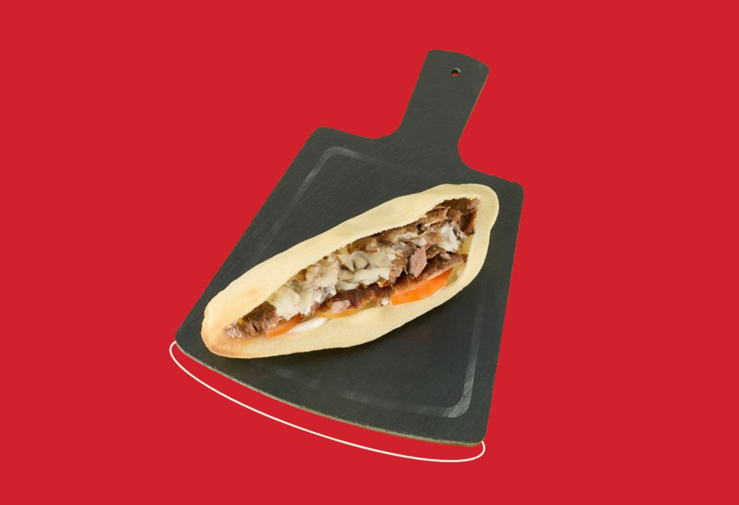 Beef Shawarma Iraqi Bread