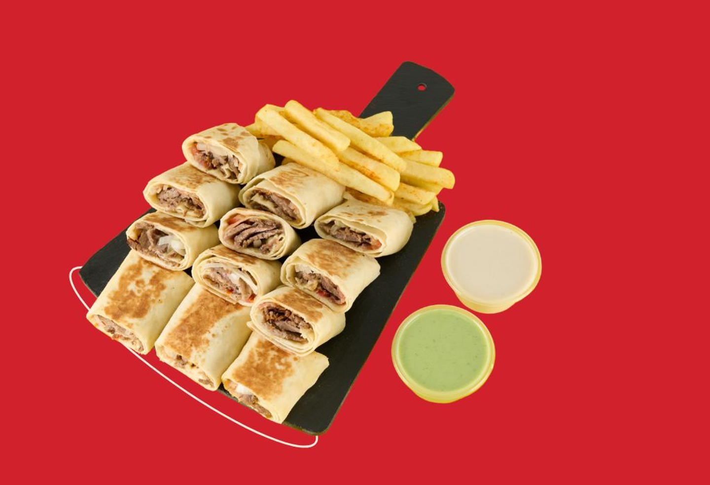 Mixed Shawarma Box 12 Pcs