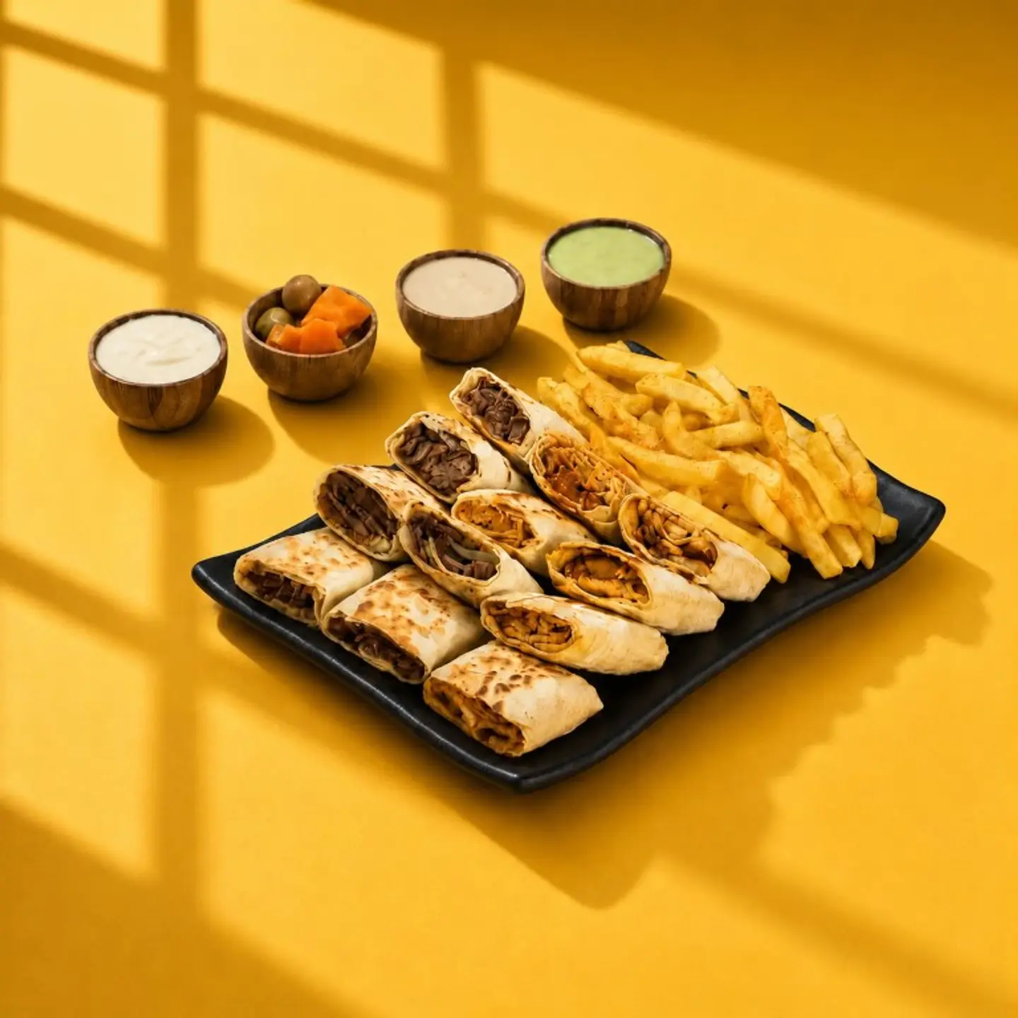 Mixed Shawarma Box 12 Pcs