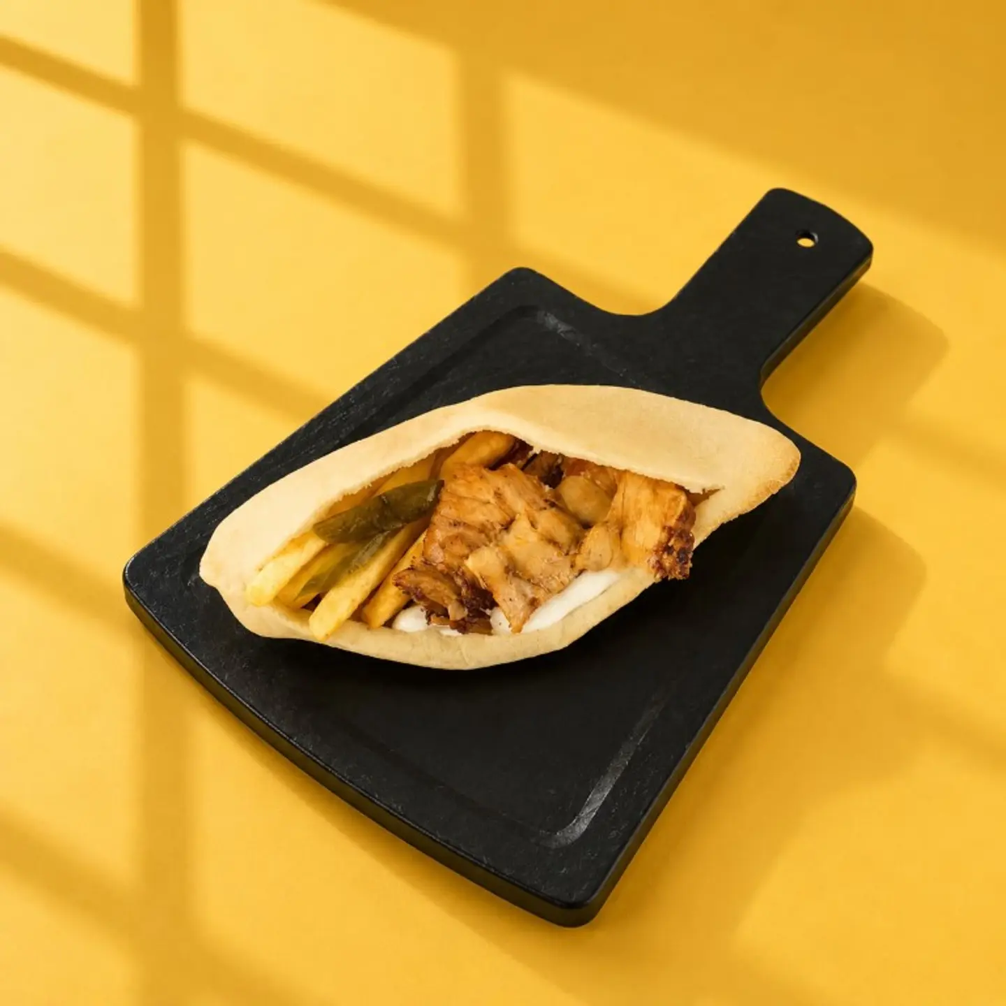 Chicken Shawarma Iraqi Bread