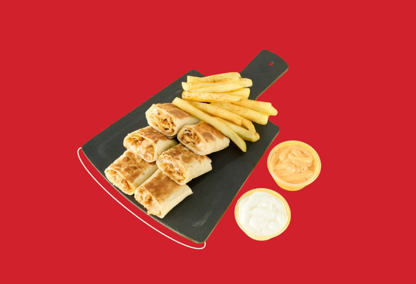 Chicken Shawarma Box 6 Pcs