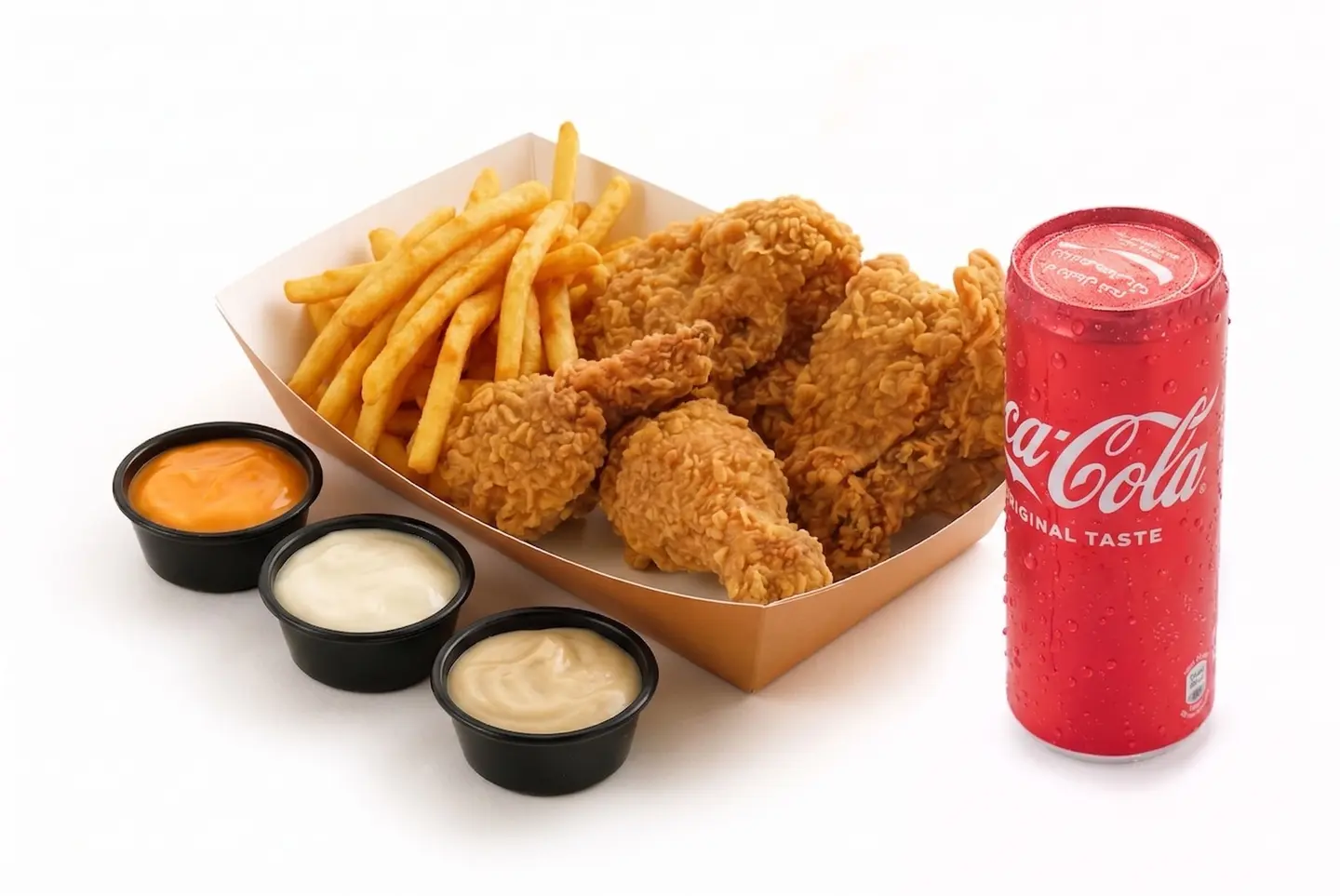 Crunchy Broasted Chicken Meal