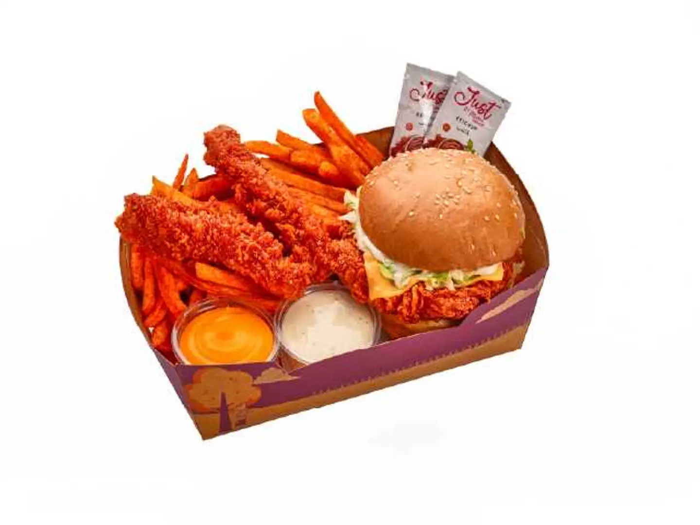 Nashville Crunchy Burger Meal