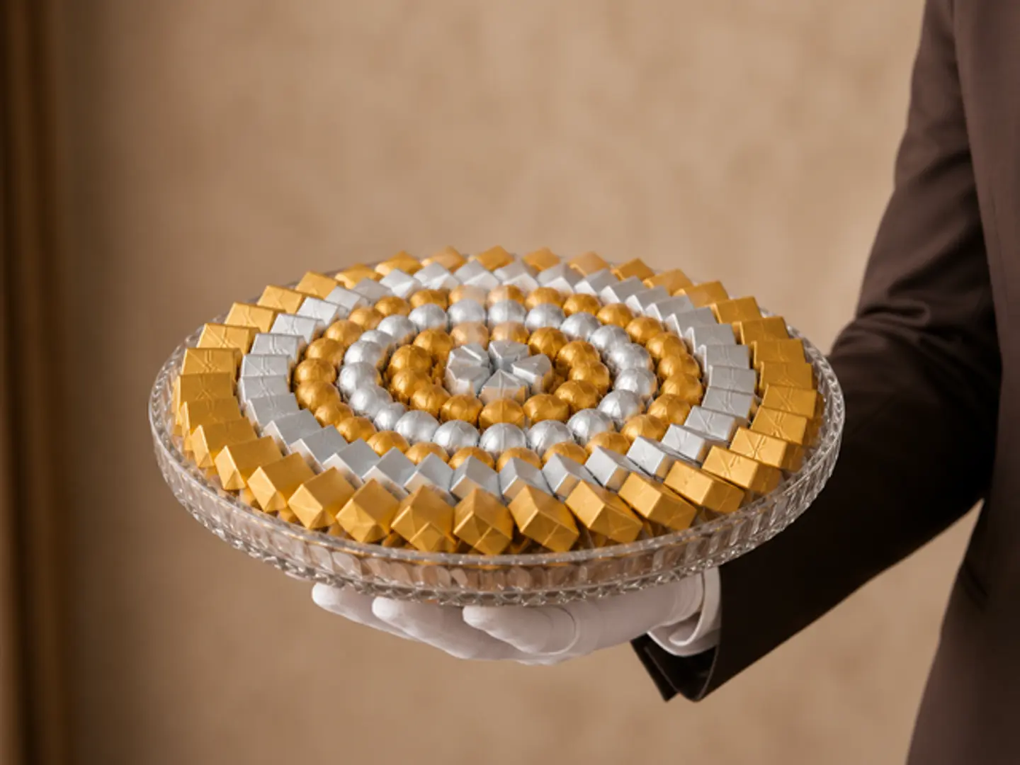 Wrapped Chocolate Tray
