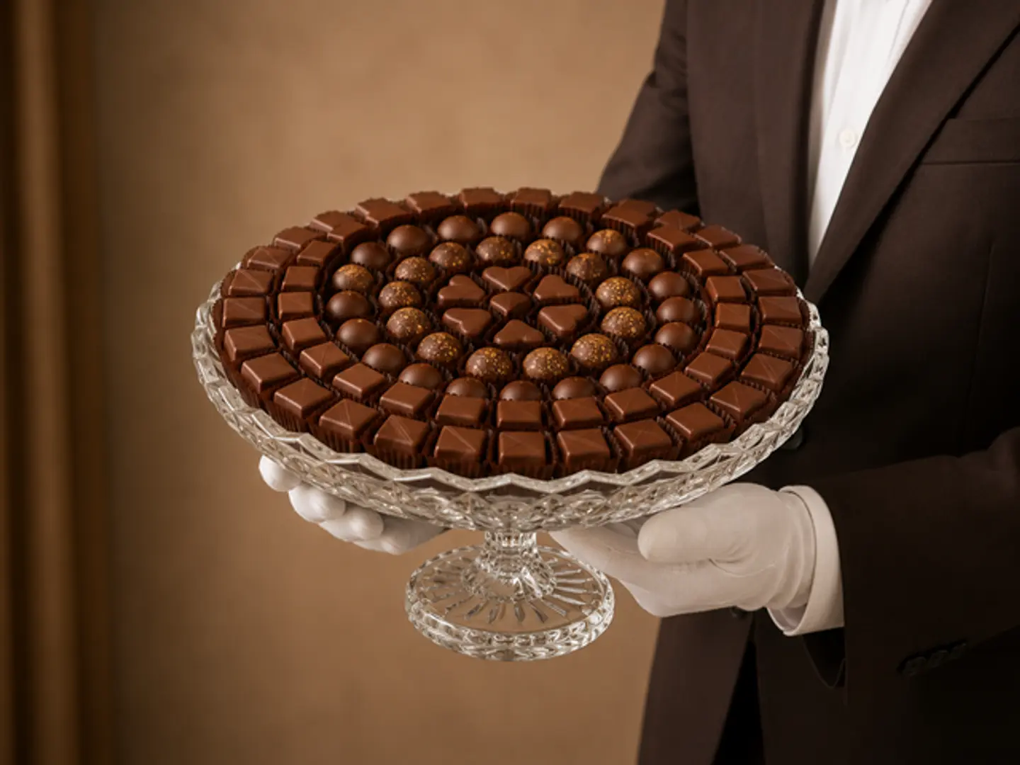 Open Chocolate Tray