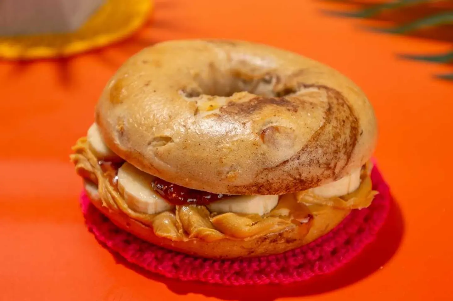 Pb&J Bagel