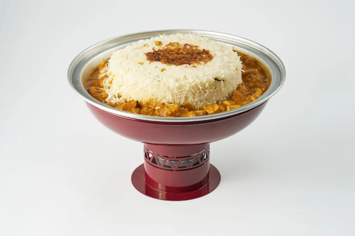 بتر تشكن و رز ابيض سخان