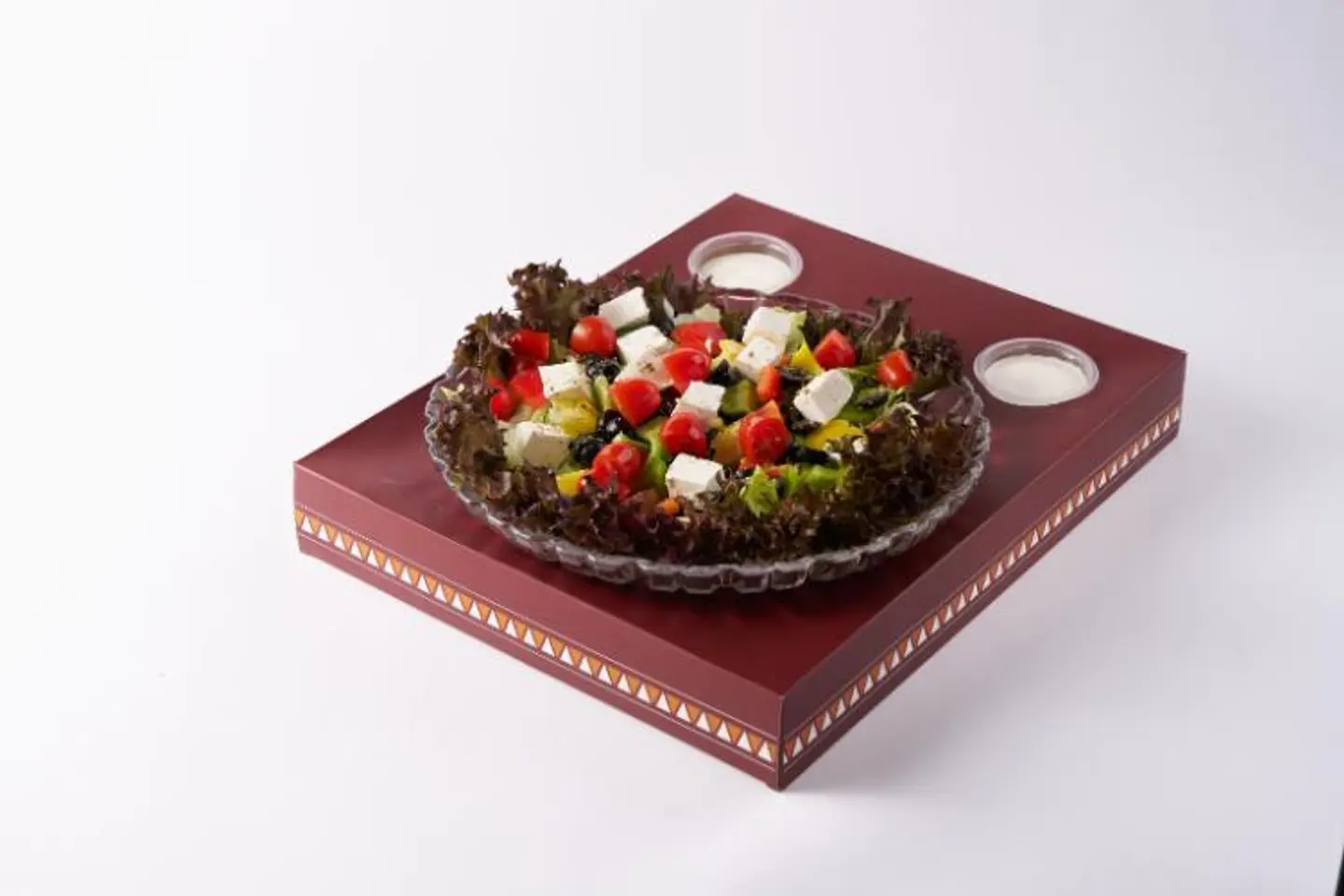 Greek Salad Pyrex