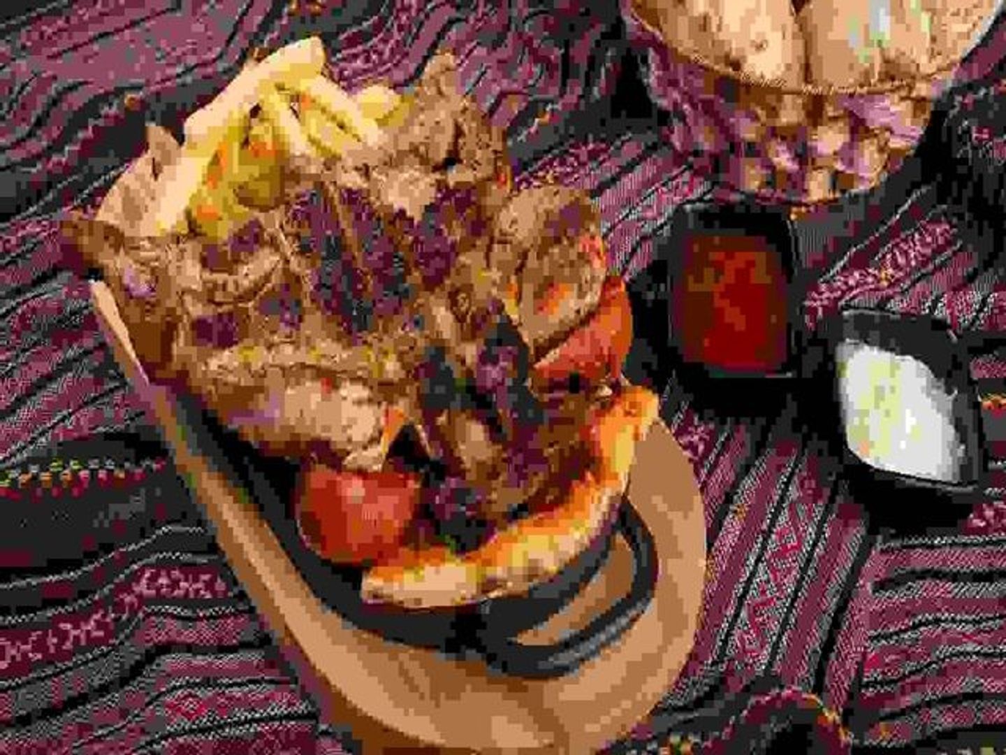 نصف مسحب رز برياني