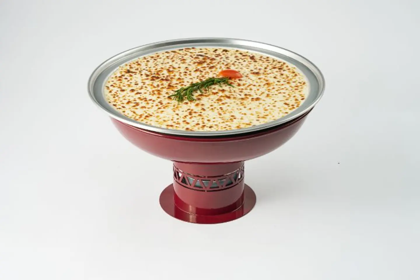 رز بالكريمة والدجاج سخان