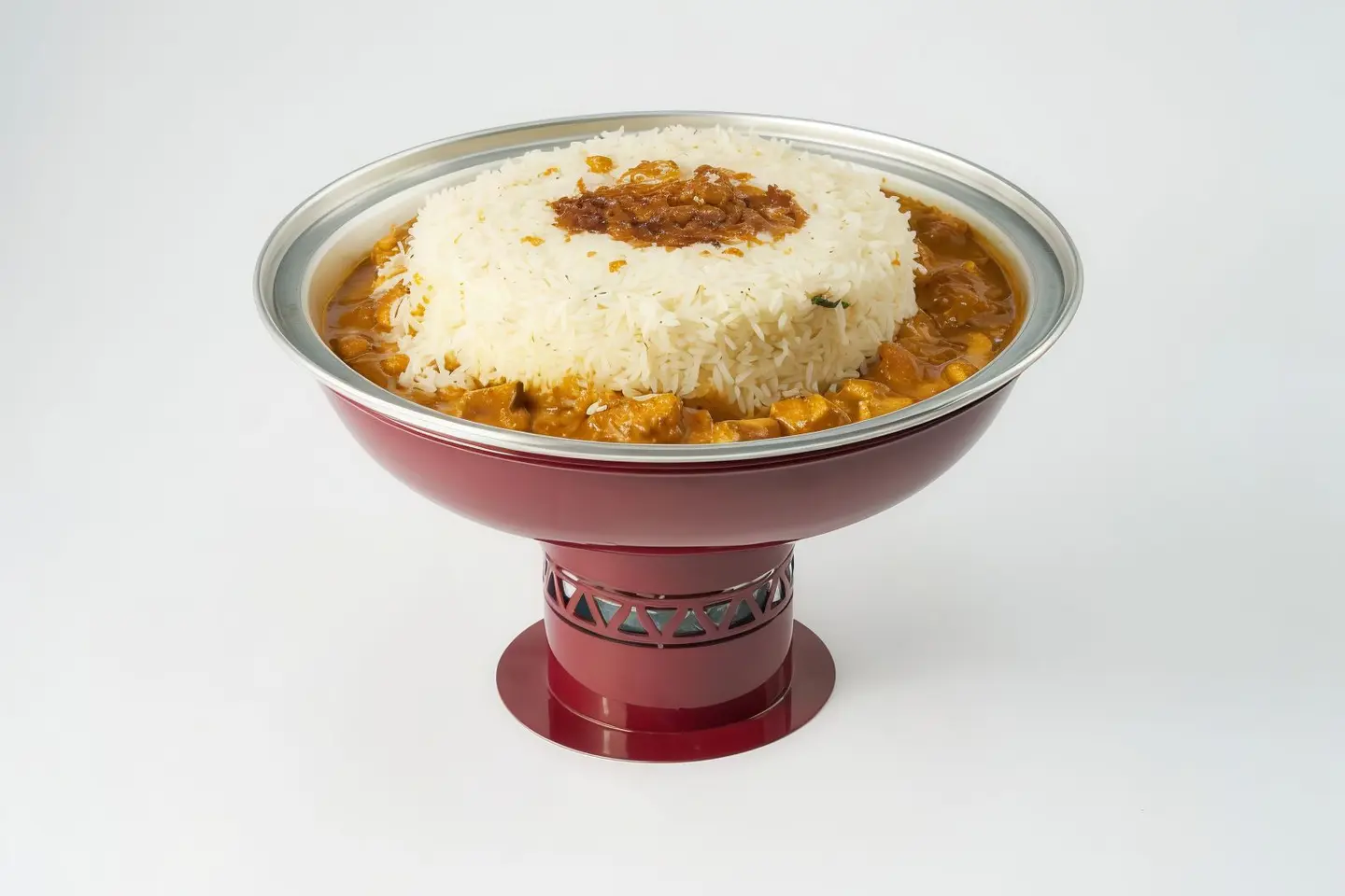 Butter Chicken With White Rice Sakhan