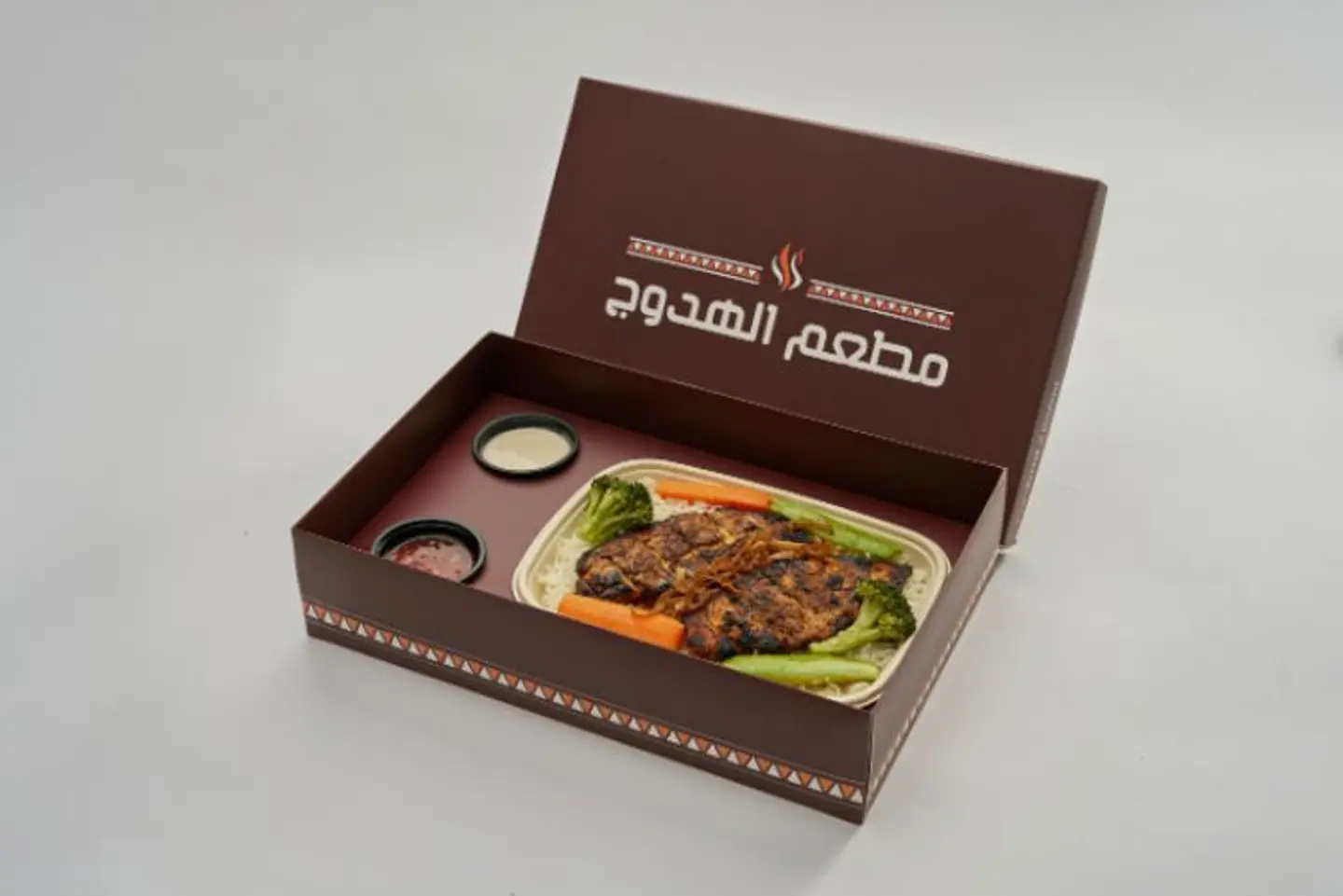 دجاج بالزعتر البري و رز ابيض نفر بوكس