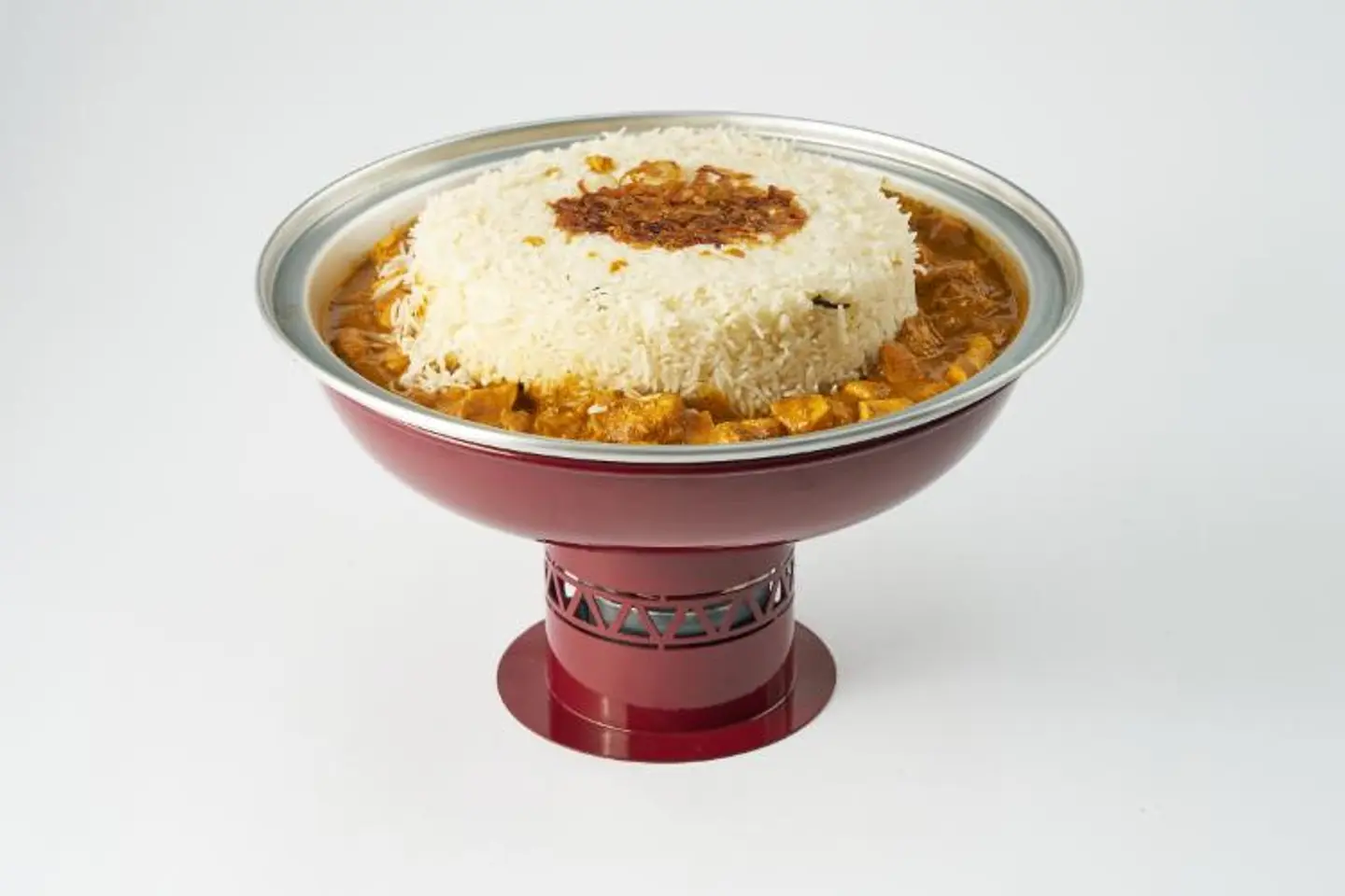 Butter Chicken With White Rice Sakhan