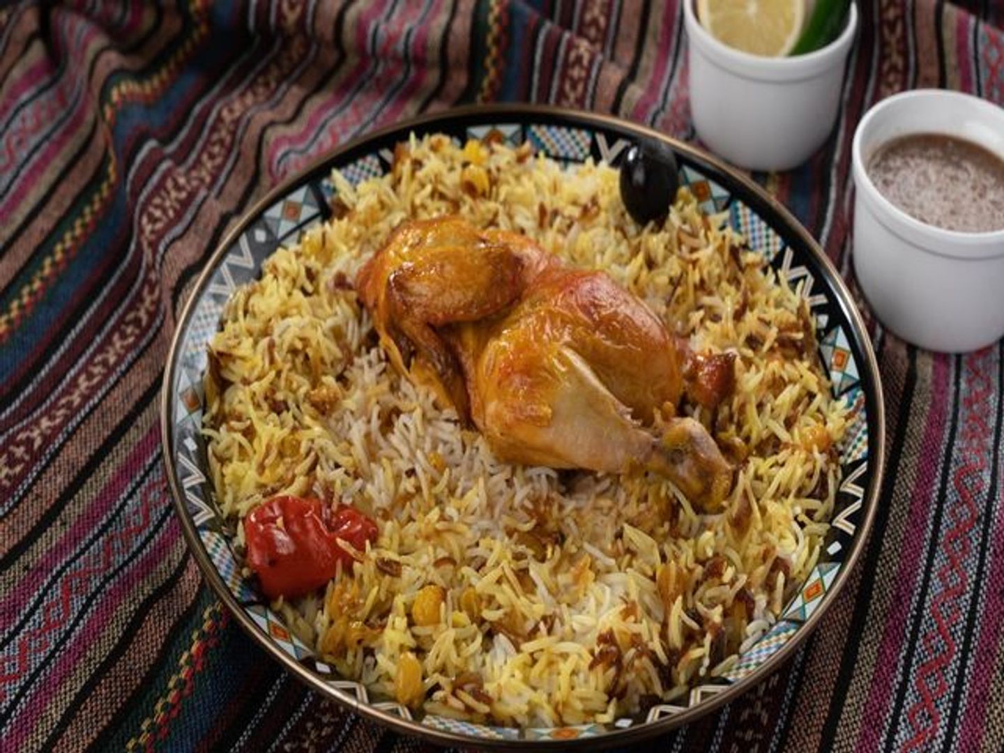 نصف مندي رز برياني
