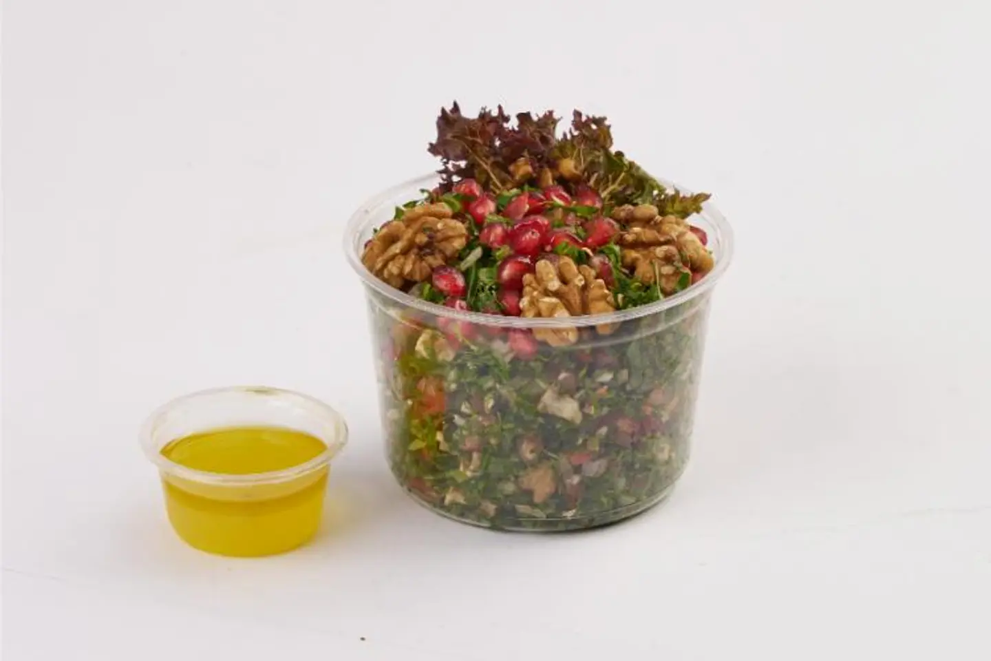 Walnut Pomegranate Salad