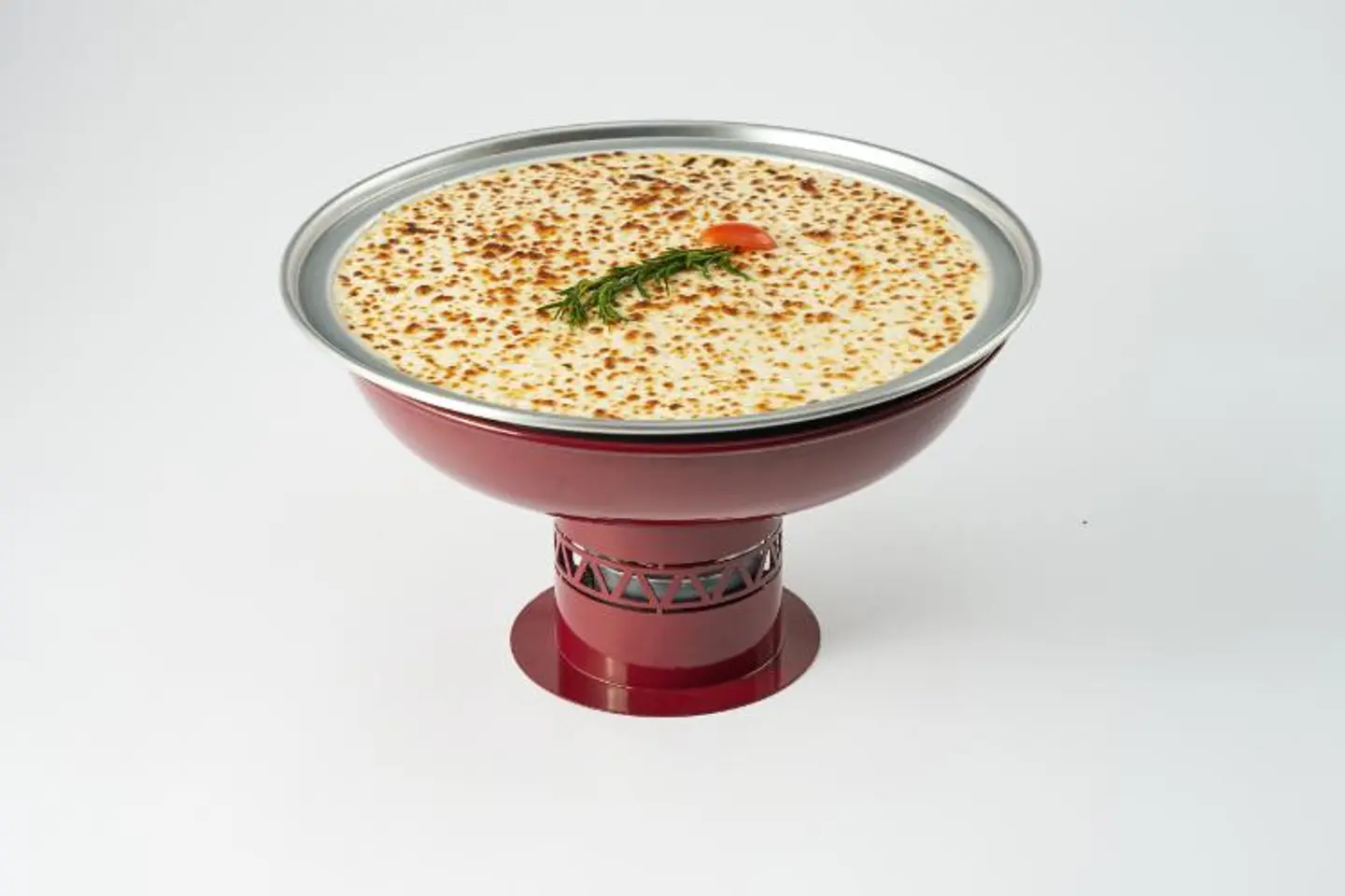 رز بالكريمة والدجاج سخان