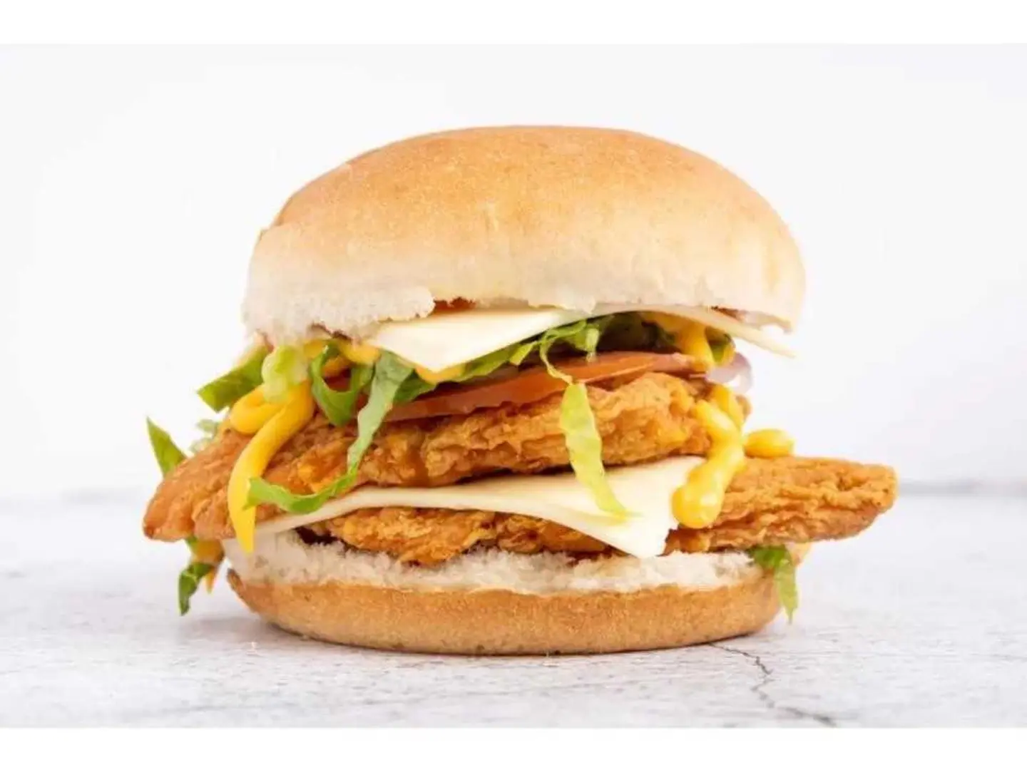 برجر زينجر دبل