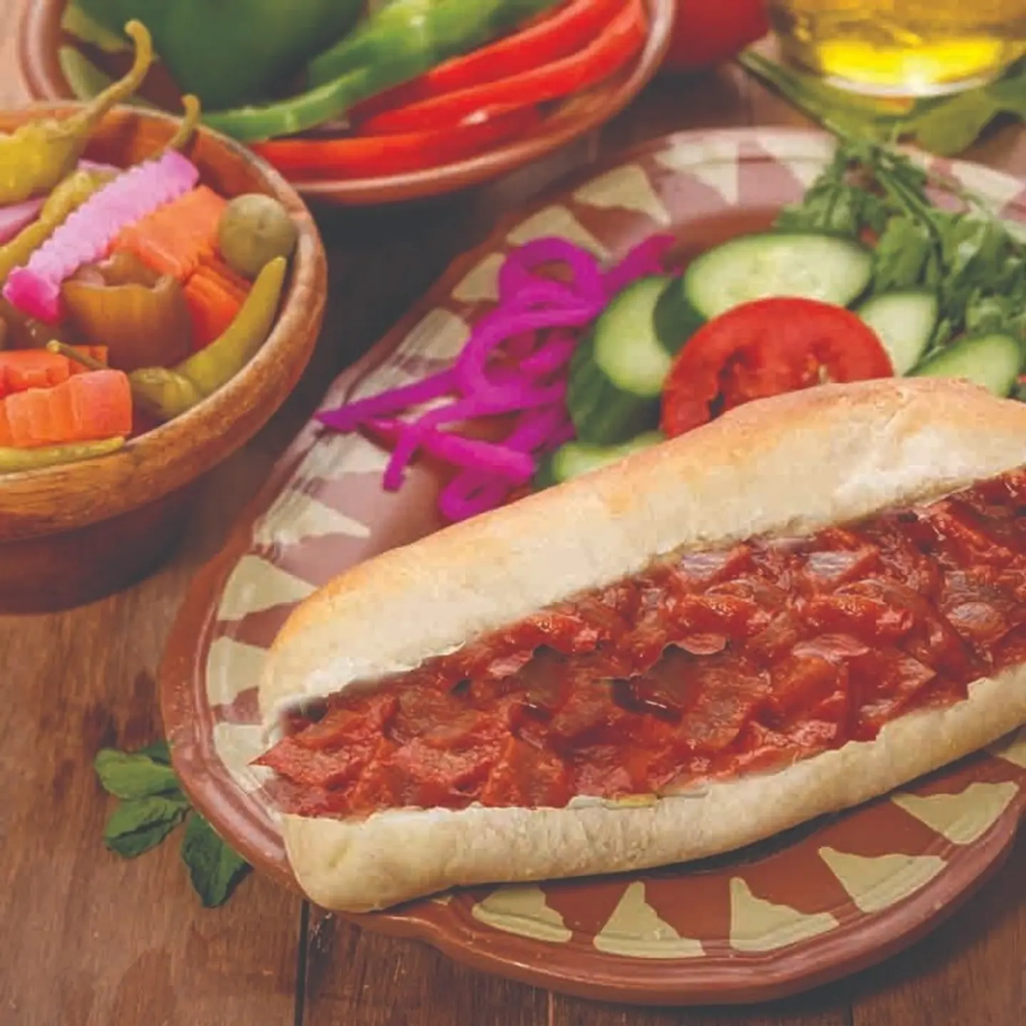 Tomato Hamsa Sandwich