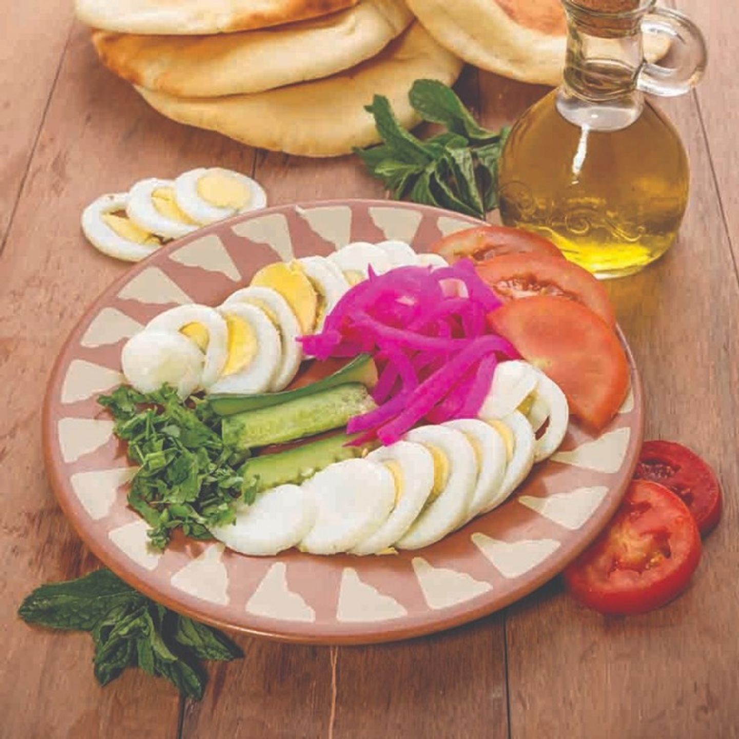 Boiled Egg With Vegetable
