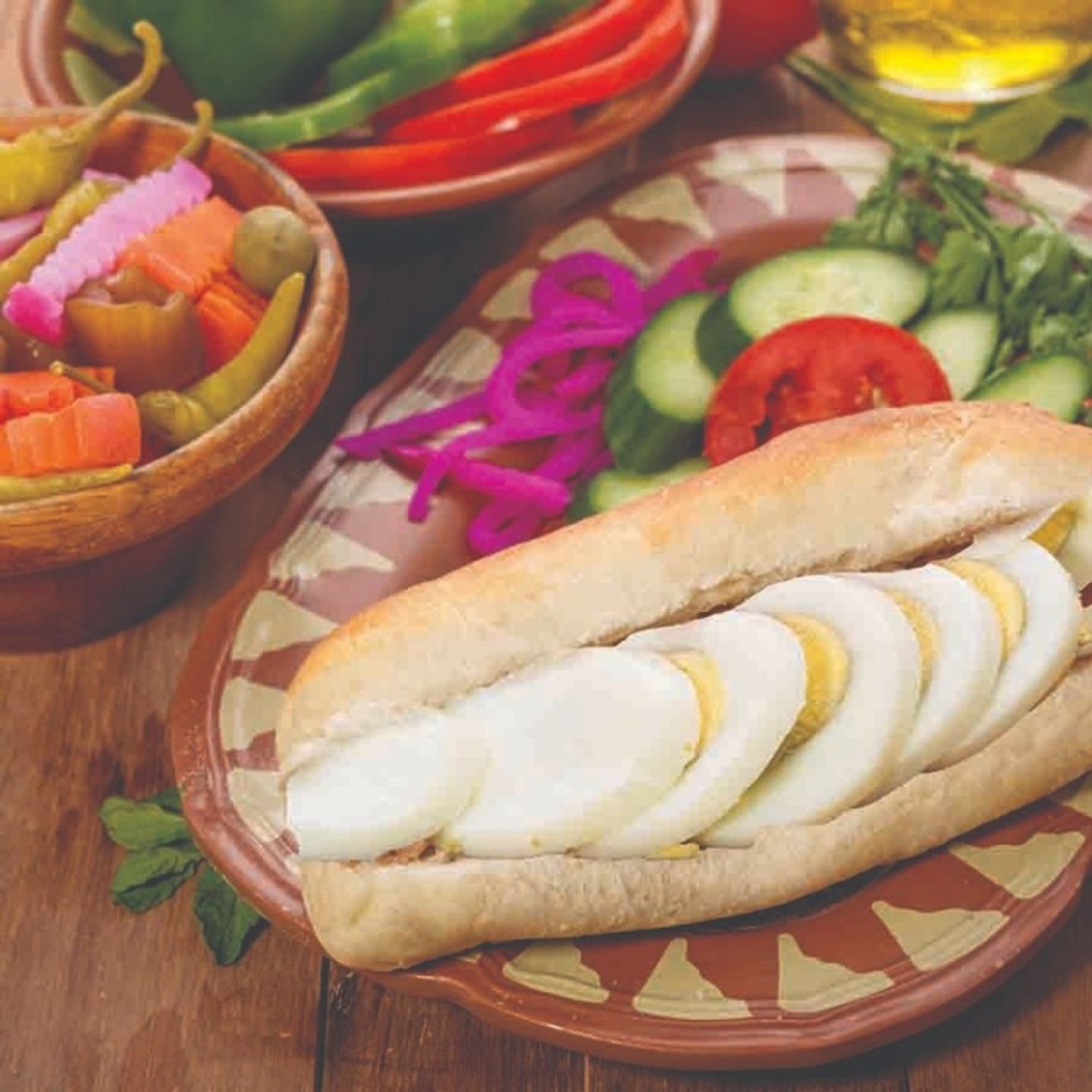 Boiled Egg Sandwich