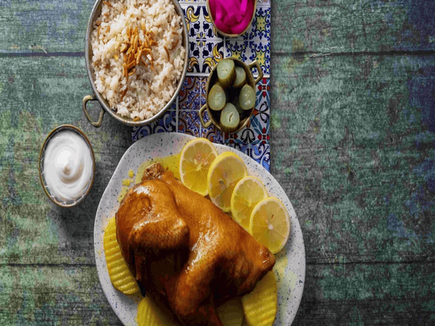 Half Chicken With Lemon