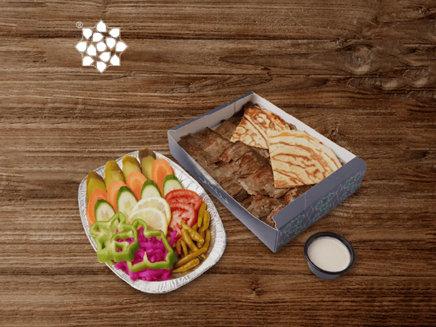 1/2 Kilogram Meat Shawarma Slides