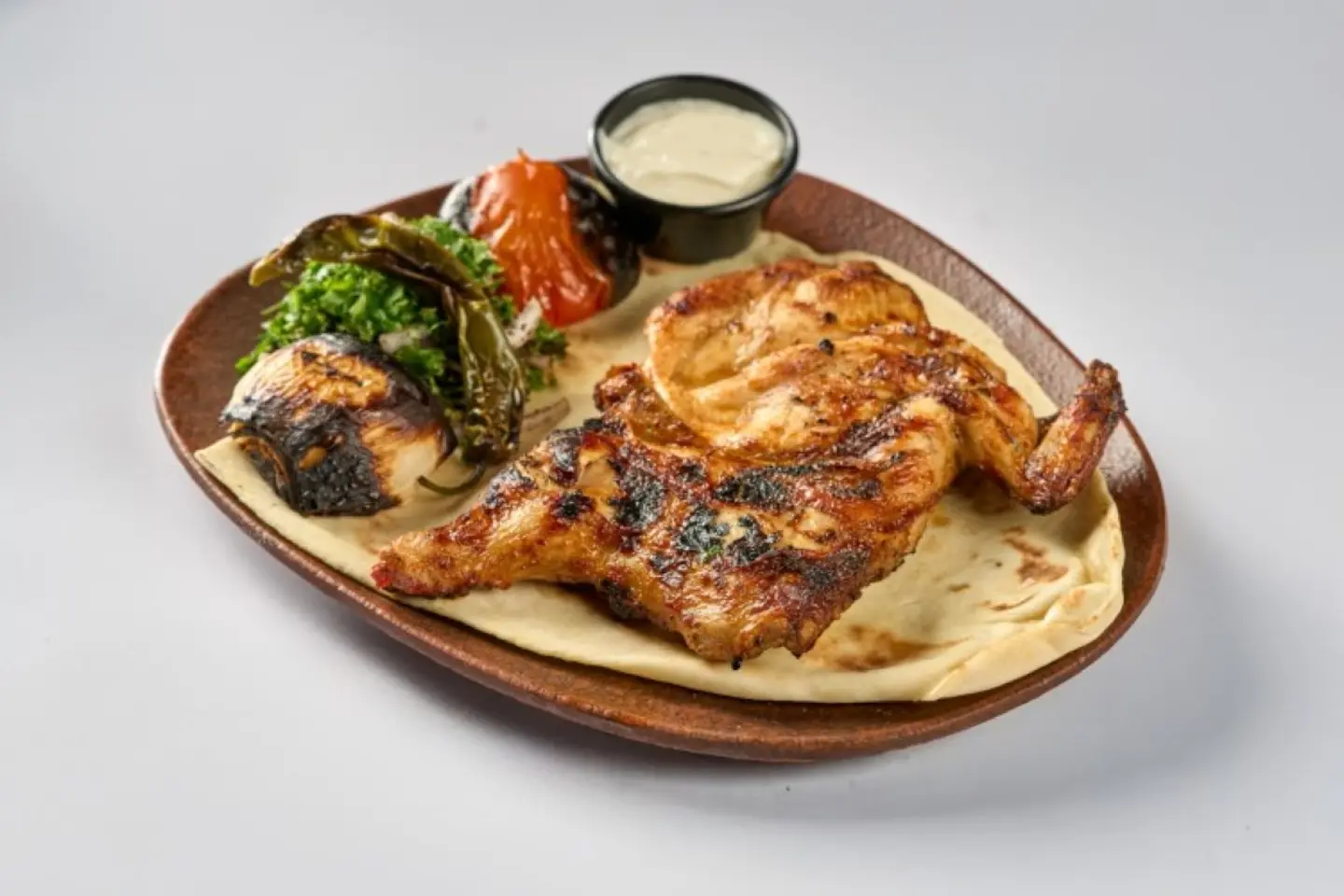 Half Grilled Chicken