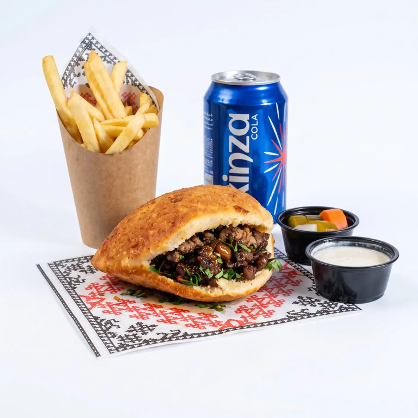 كومبو ساندوتش كبدة دجاج بدبس الرمان