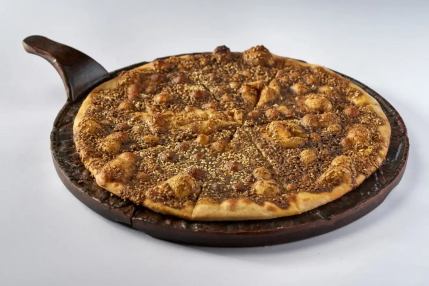 منقوشة زيت وزعتر