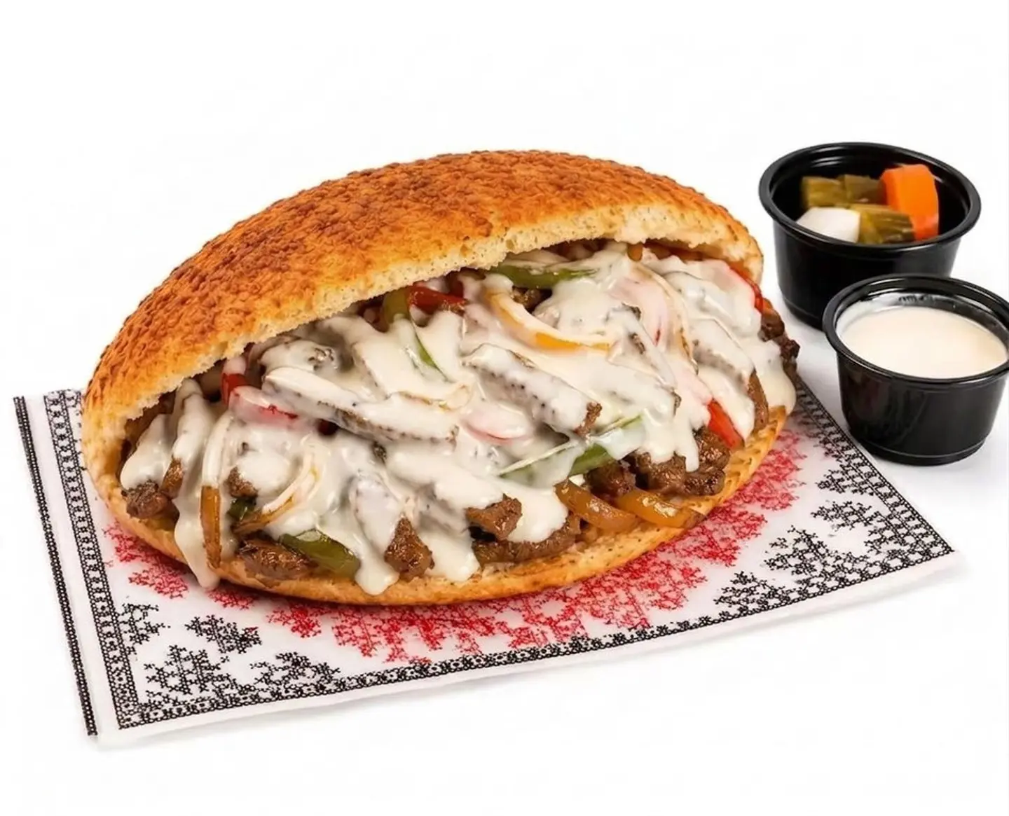 Lamb Liver Sandwich With Cheese