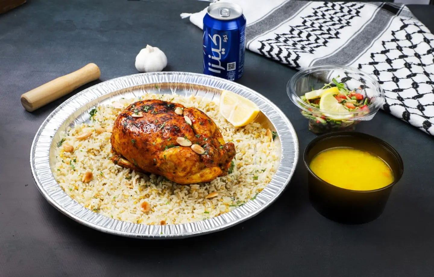 عرض الدجاج محشي