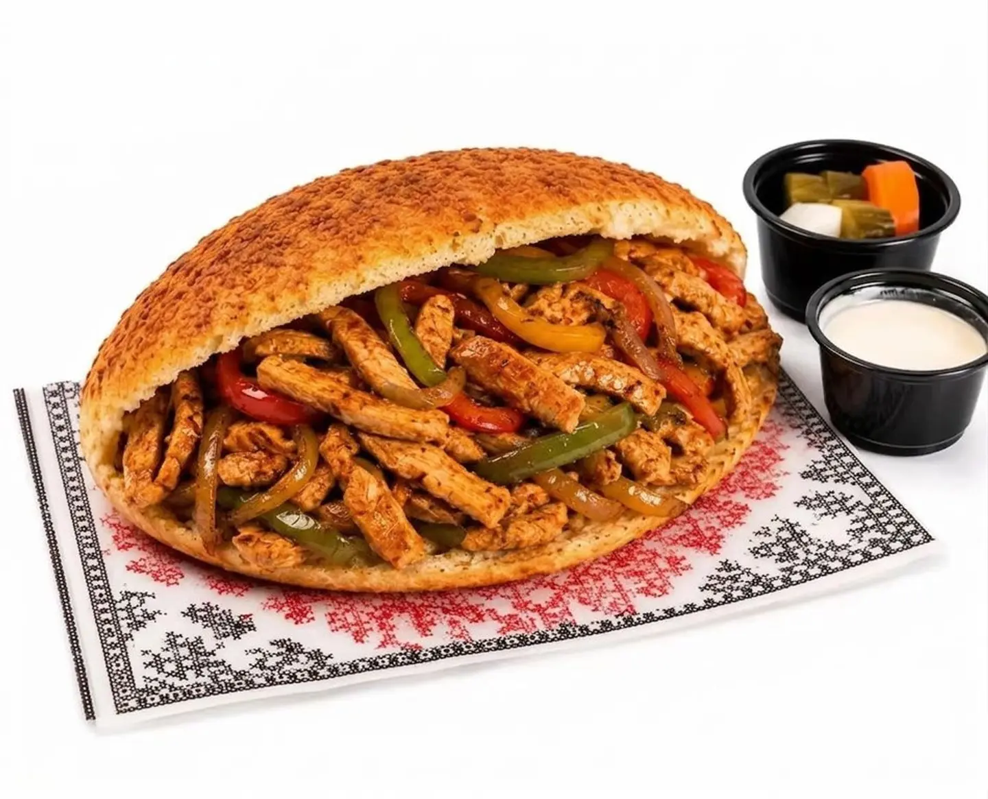 Chicken Maqloqal Sandwich