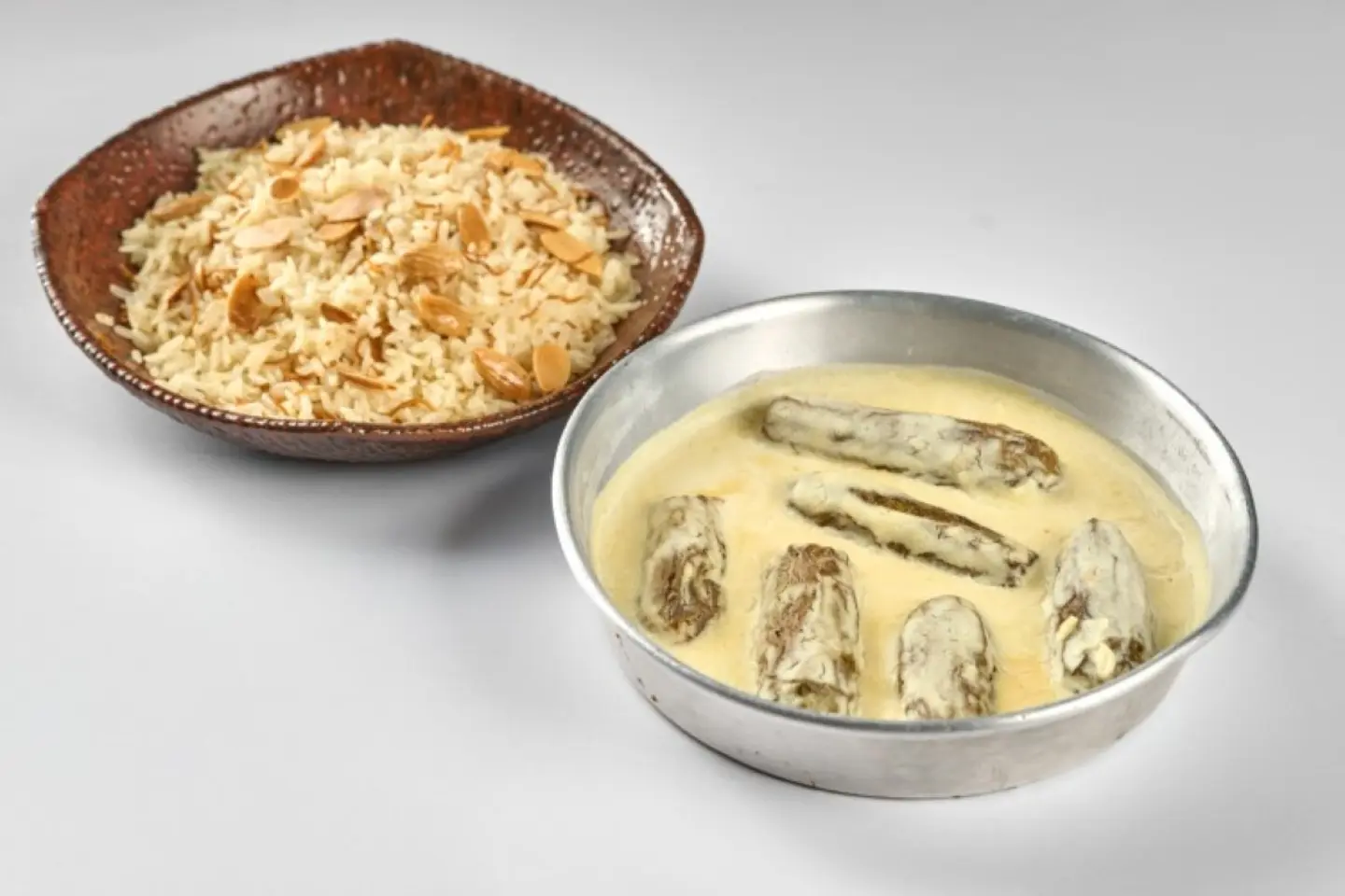 محشي كوسة باللبن