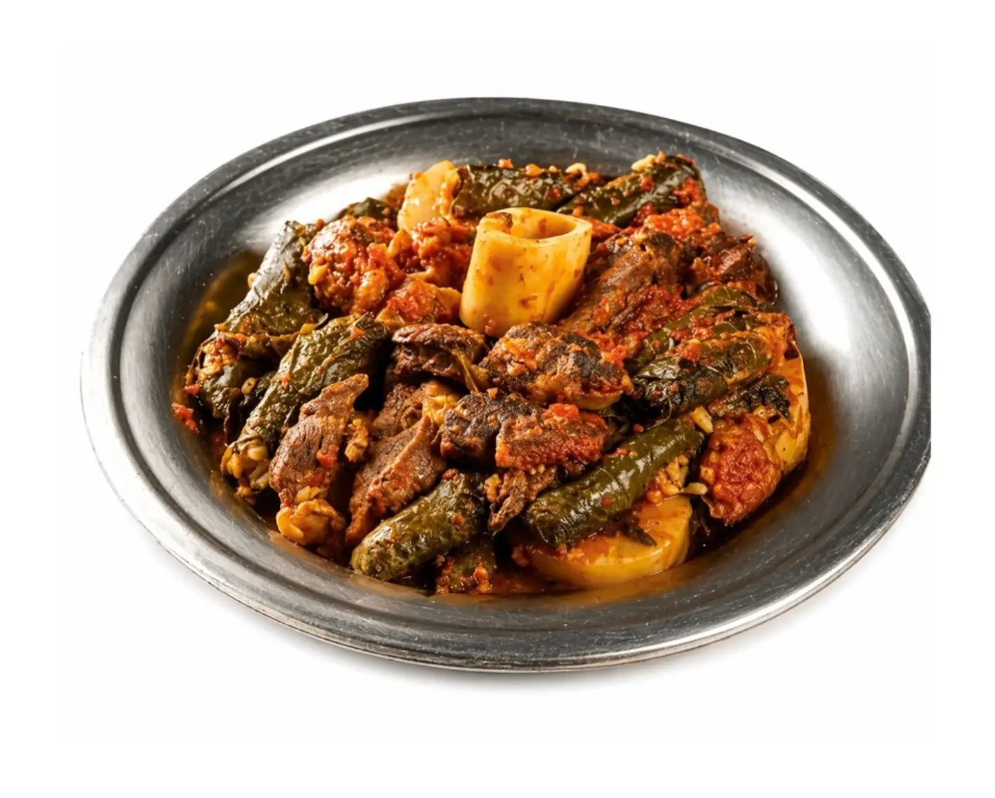 ورق عنب مع موزه