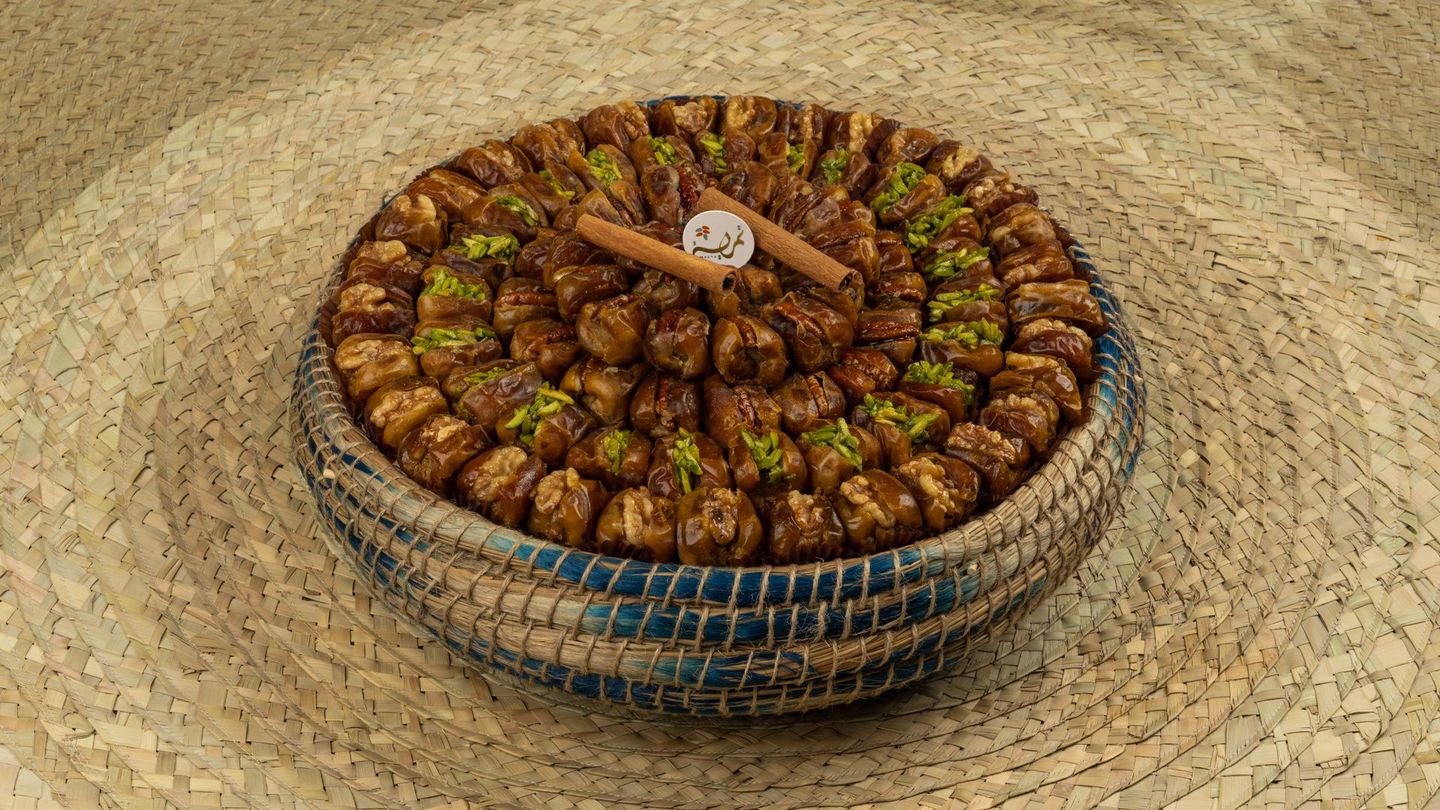 سلة تمرمحشي خوص