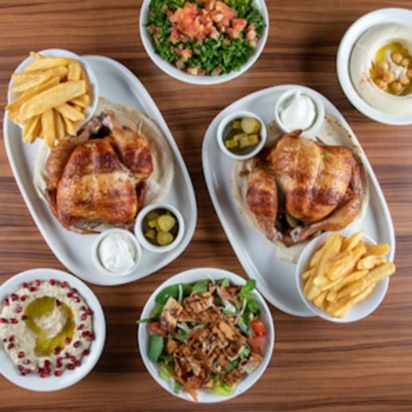 كومبو دجاج مشوي عائلي