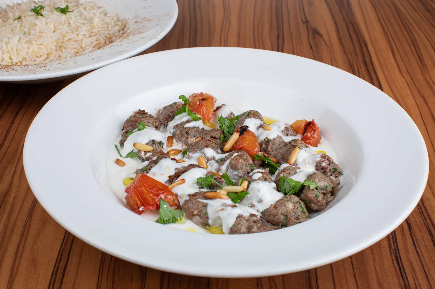 طبق طحينة كباب