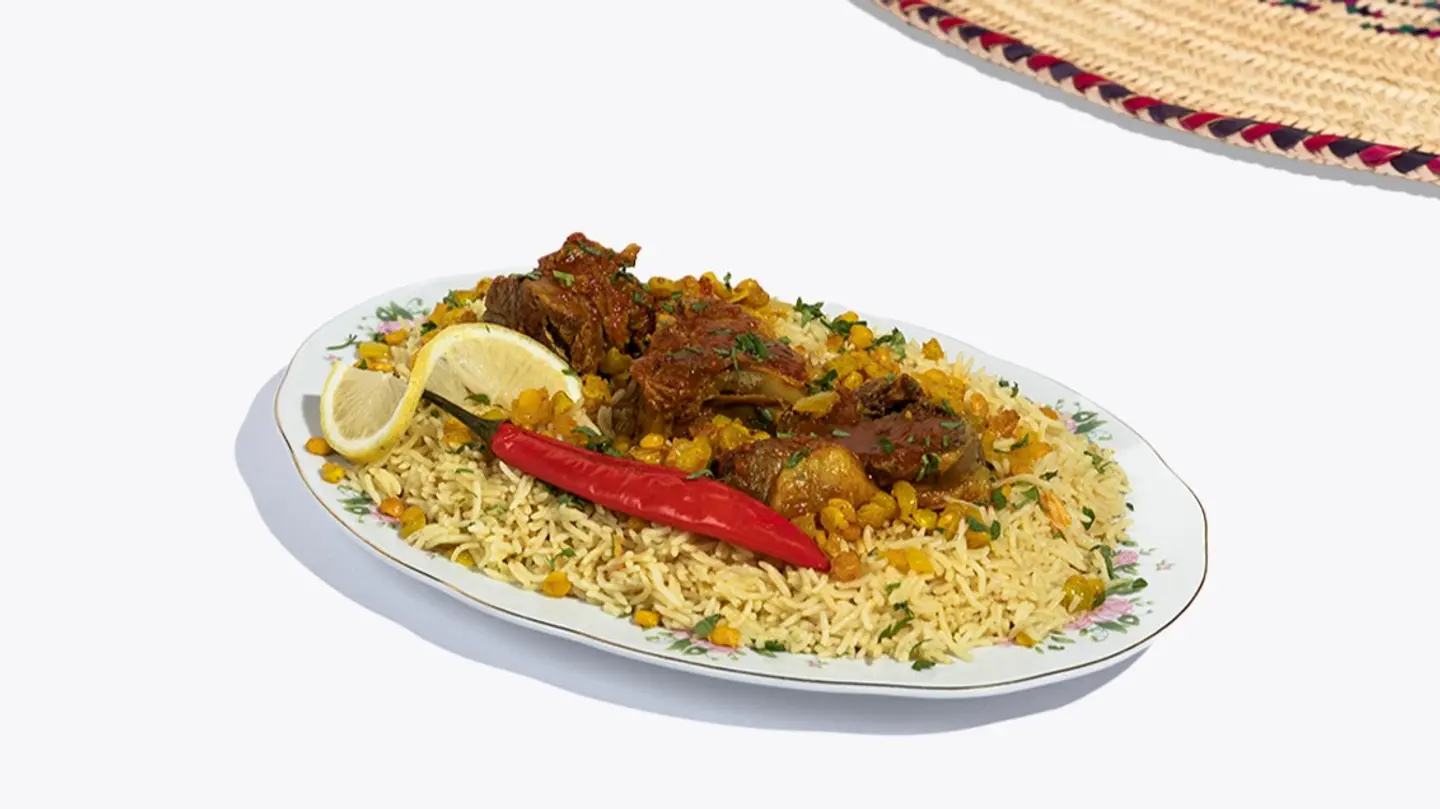 مكبوس لحم بلدي